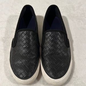 Women’s Sperry leather slip on sneakers